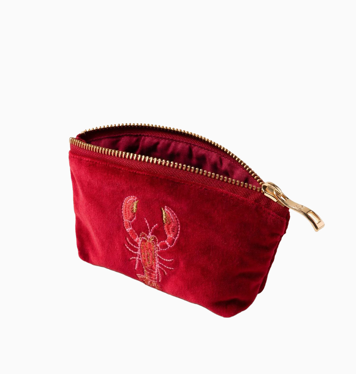 Coin Purse-16234 - Lobster Velvet Coin Purse-Elizabeth Scarlett