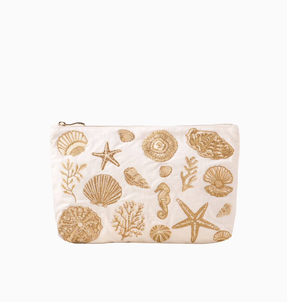Pouch-16340 - Ocean Treasures Cotton Everyday Pouch-Elizabeth Scarlett