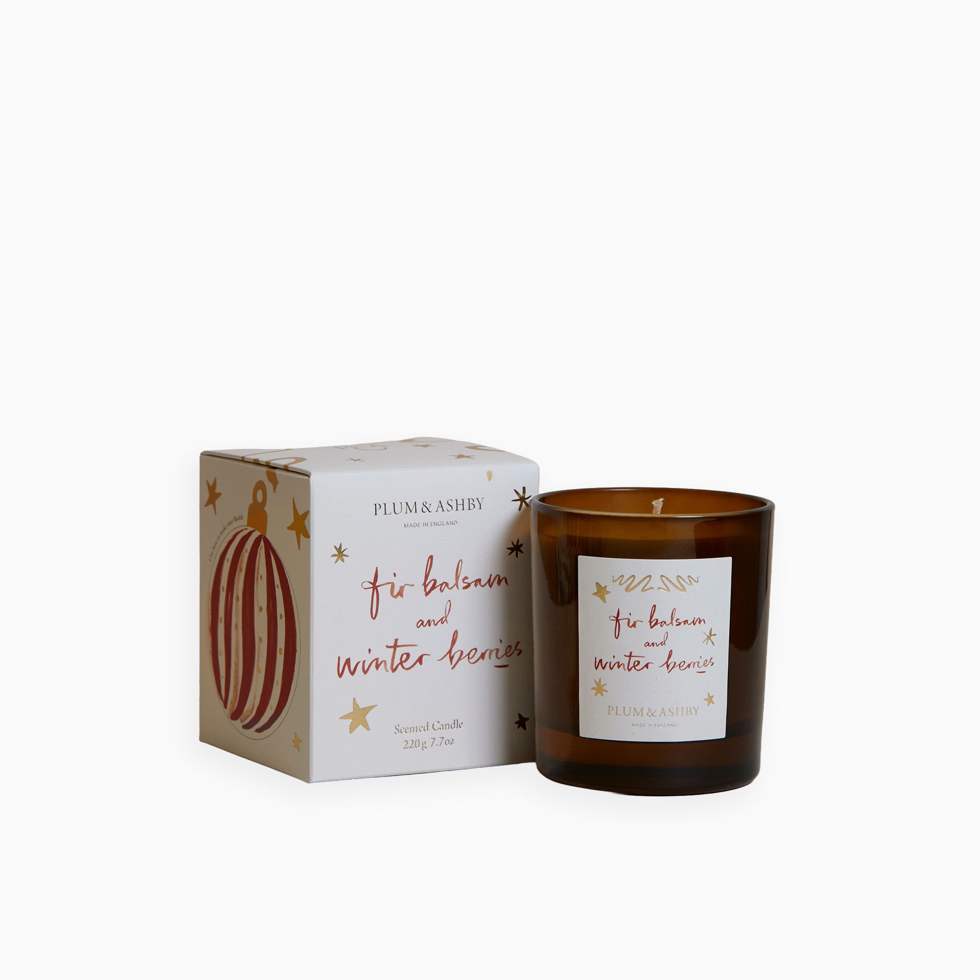 CANDLE-FIRBALWBVOT - Fir Balsam and Winter Berries Votive