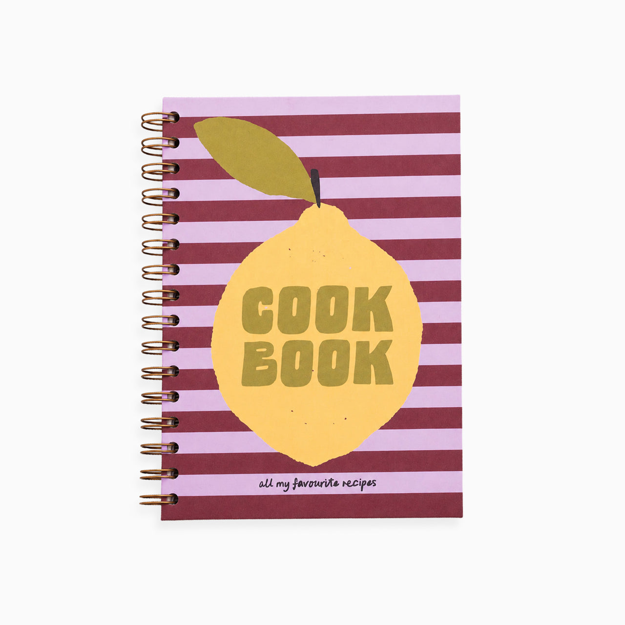 Journal-JRN-RCPE-LEM-A5 - Lemon Zest Recipe Journal-Good Tuesday