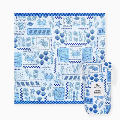 Grecian Picnic Blanket - Whistlefish