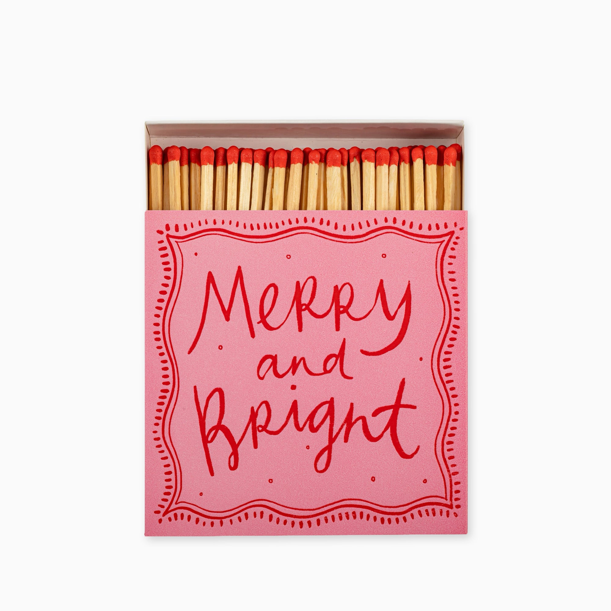 Merry & Bright Christmas Safety Matches - Whistlefish