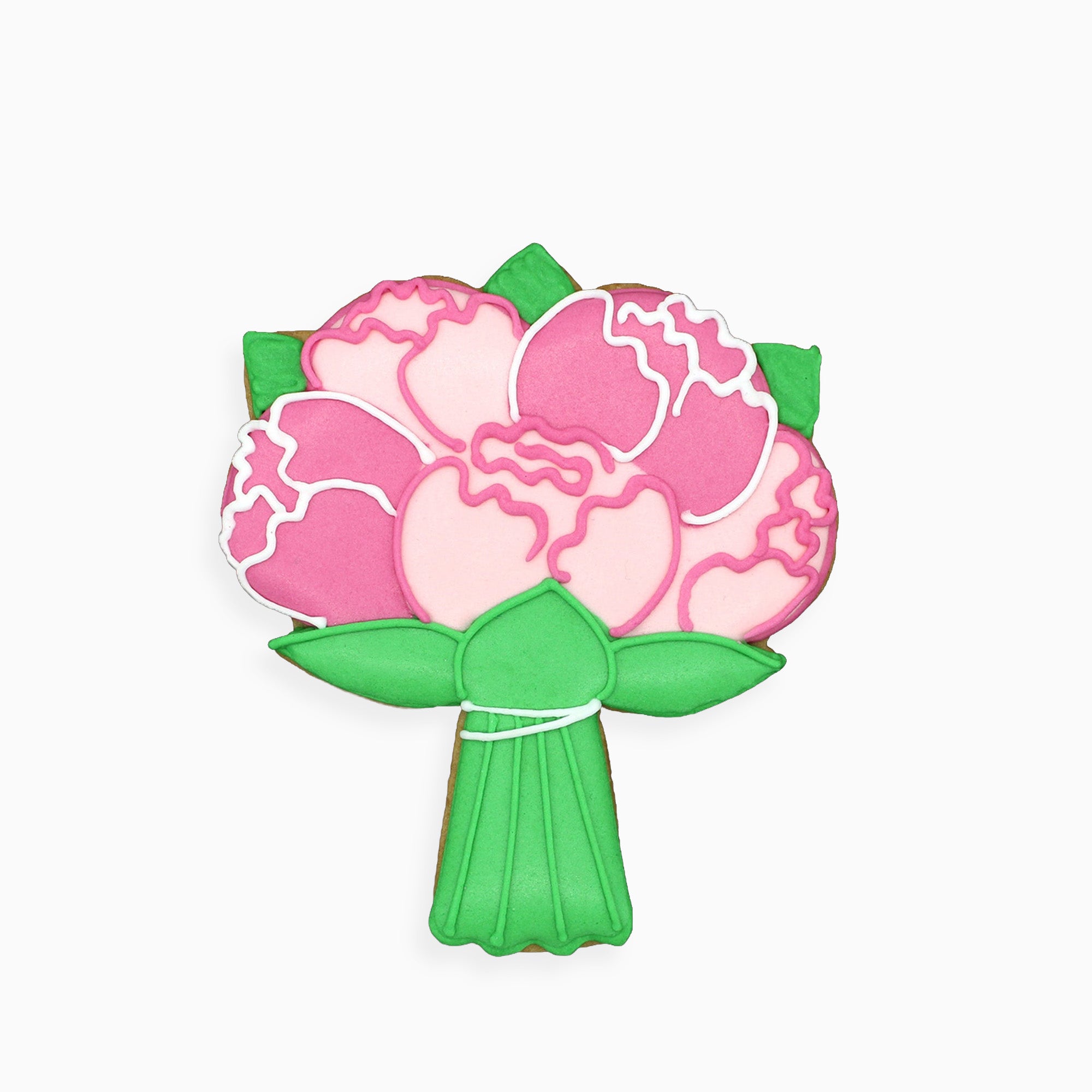 CASQCLBOUQUET - Bouquet Of Flowers Letterbox Biscuit