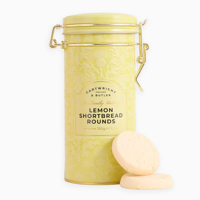 Lemon Shortbread Rounds in Tin - Whistlefish