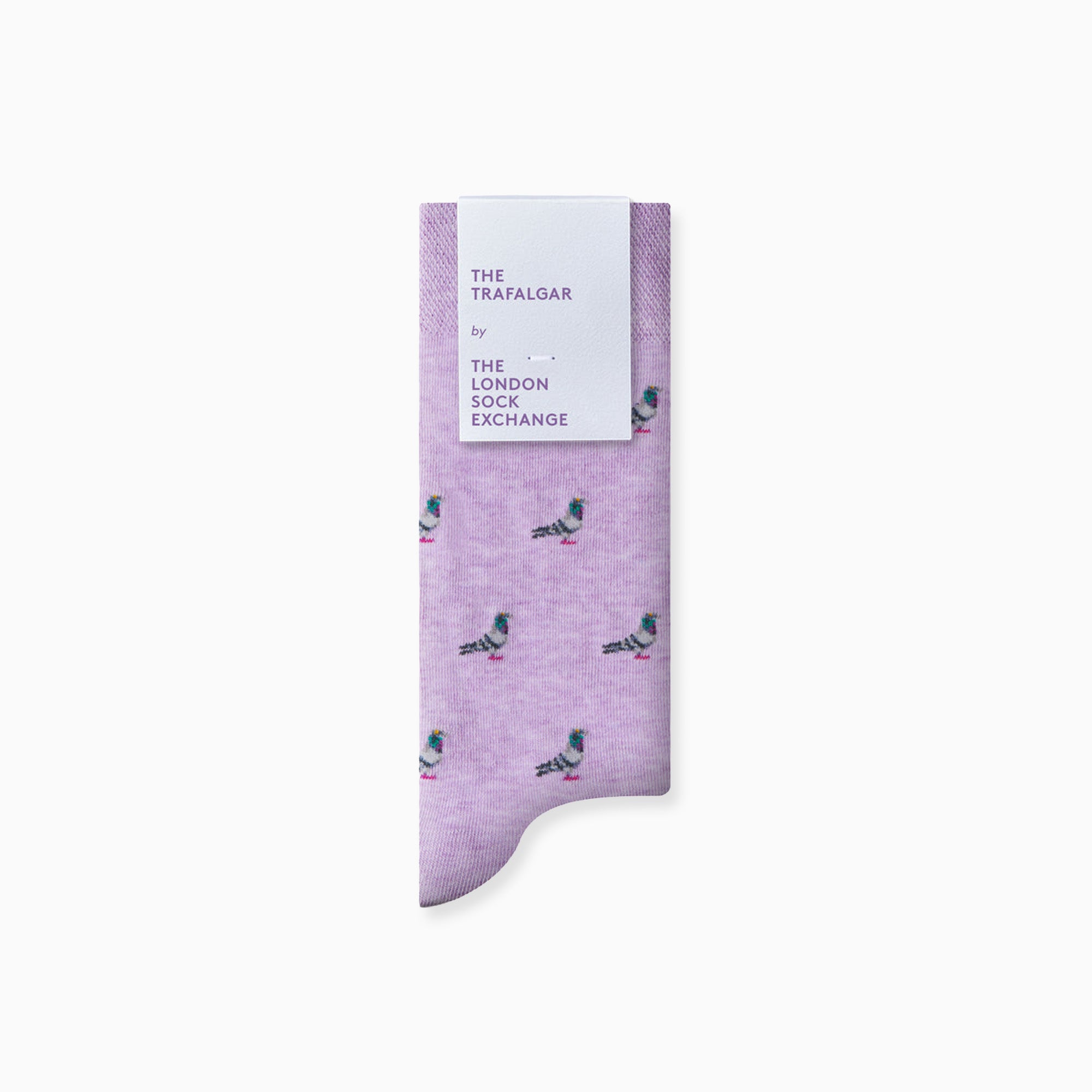 SING-TRAF-PURP-712 - The Tragalgar Purple Socks