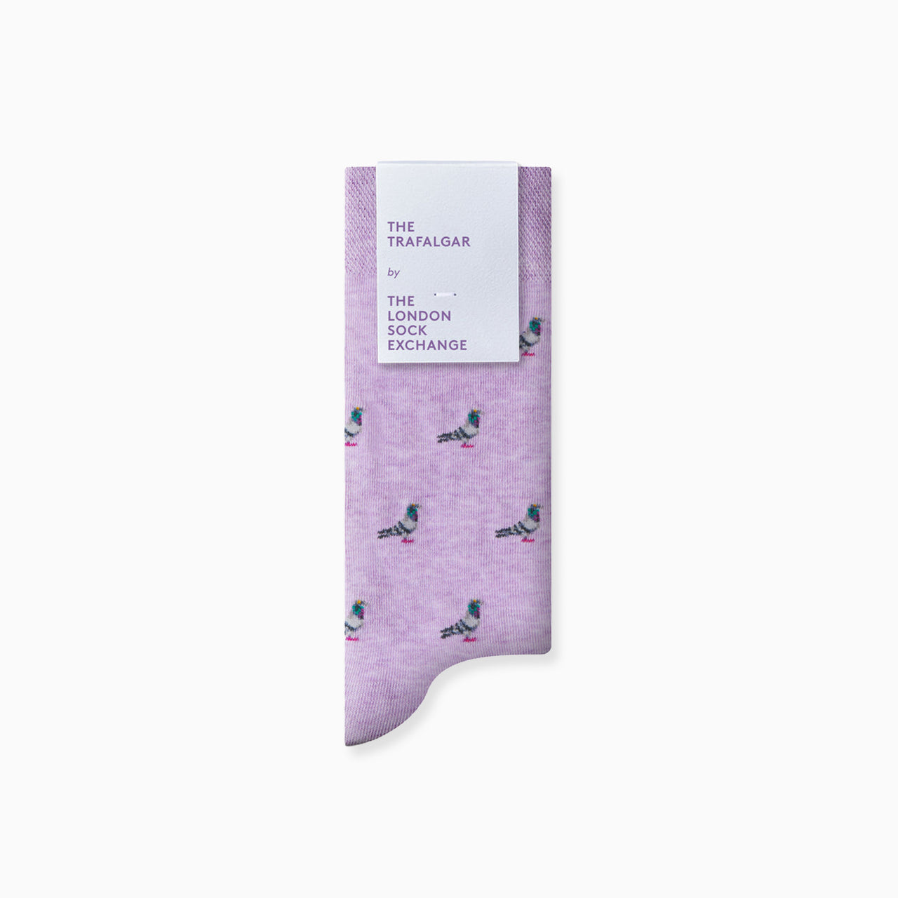 SING-TRAF-PURP-712 - The Tragalgar Purple Socks