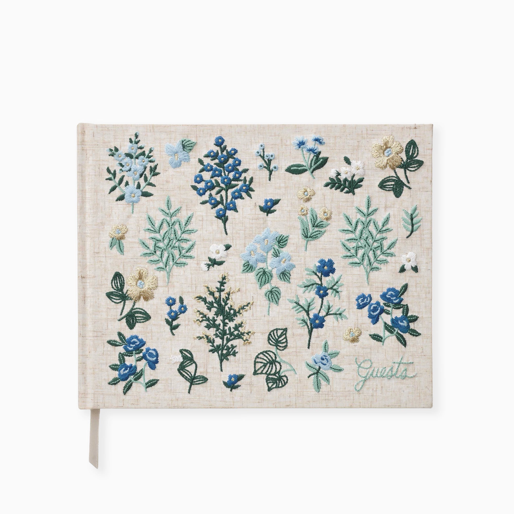 JGB001 - Wildwood Embroidered Guest Book