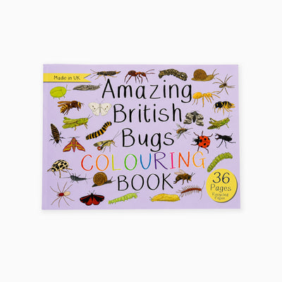 Colouring Book-ABBCB - Amazing British Bugs Colouring Book-Button & Squirt