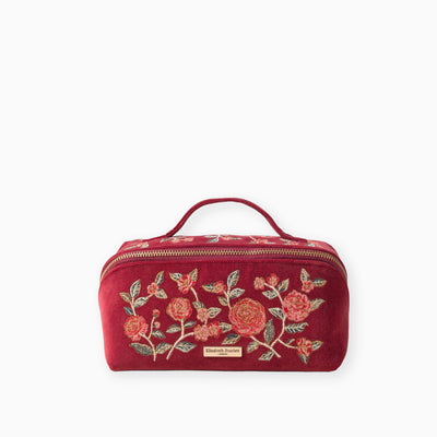 Camellia Romance Open Flat Makeup Bag - Whistlefish