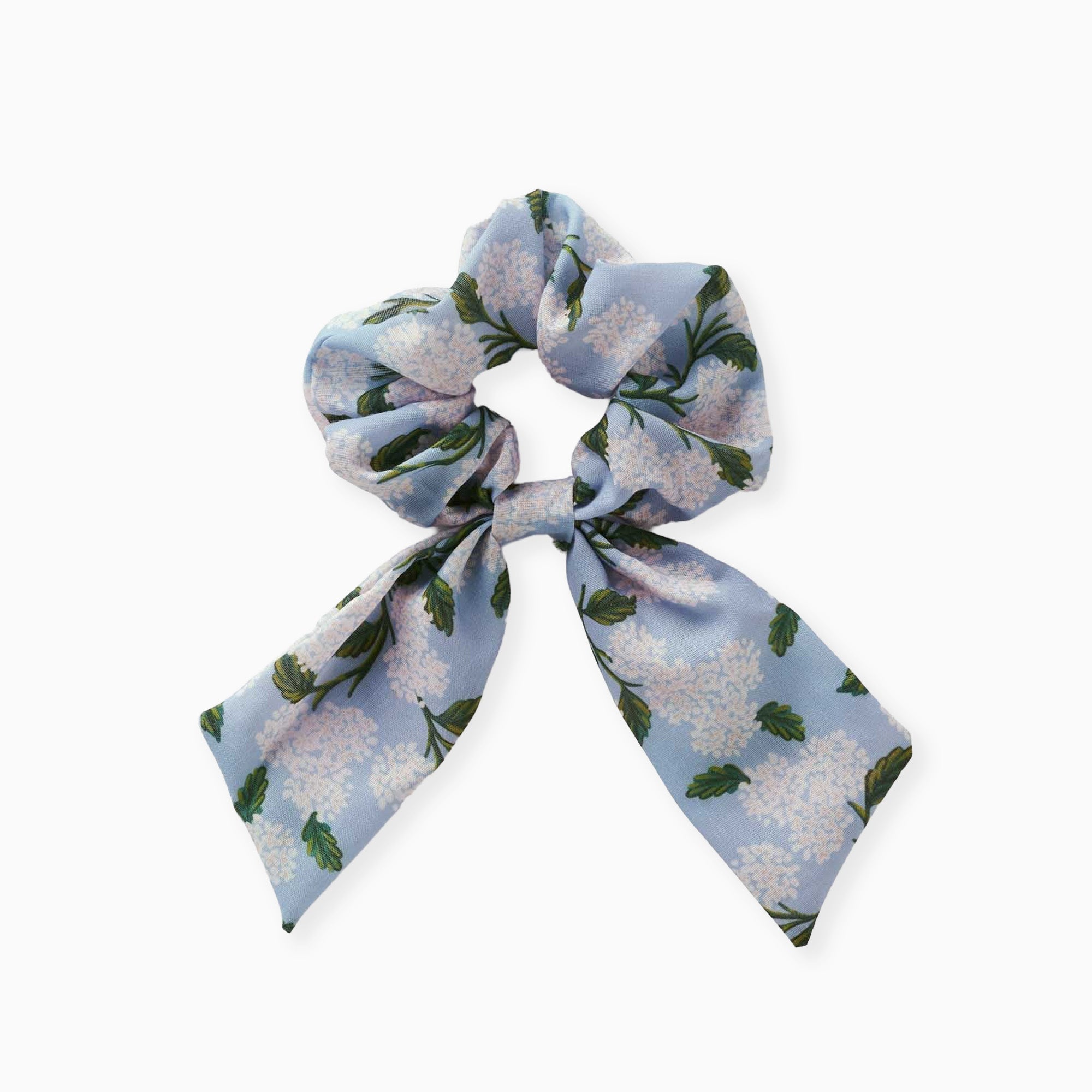 HAS019 - Blue Hydrangea Scrunchie