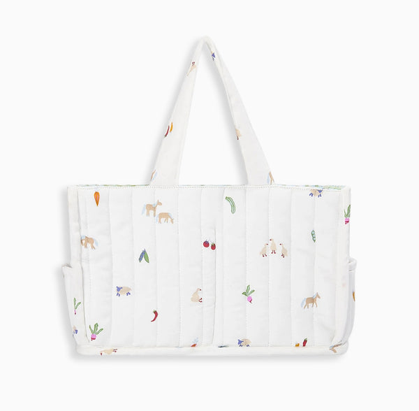 Baby Organiser Bag-NCALFA - Little Farm Nappy Caddy-Avery Row