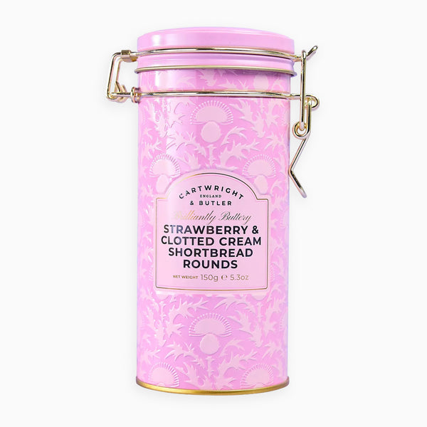 4721 - Strawberry & Clotted Cream Shortbread Tin