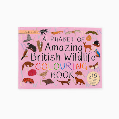 British Wildlife Alphabet Colouring Book - Whistlefish
