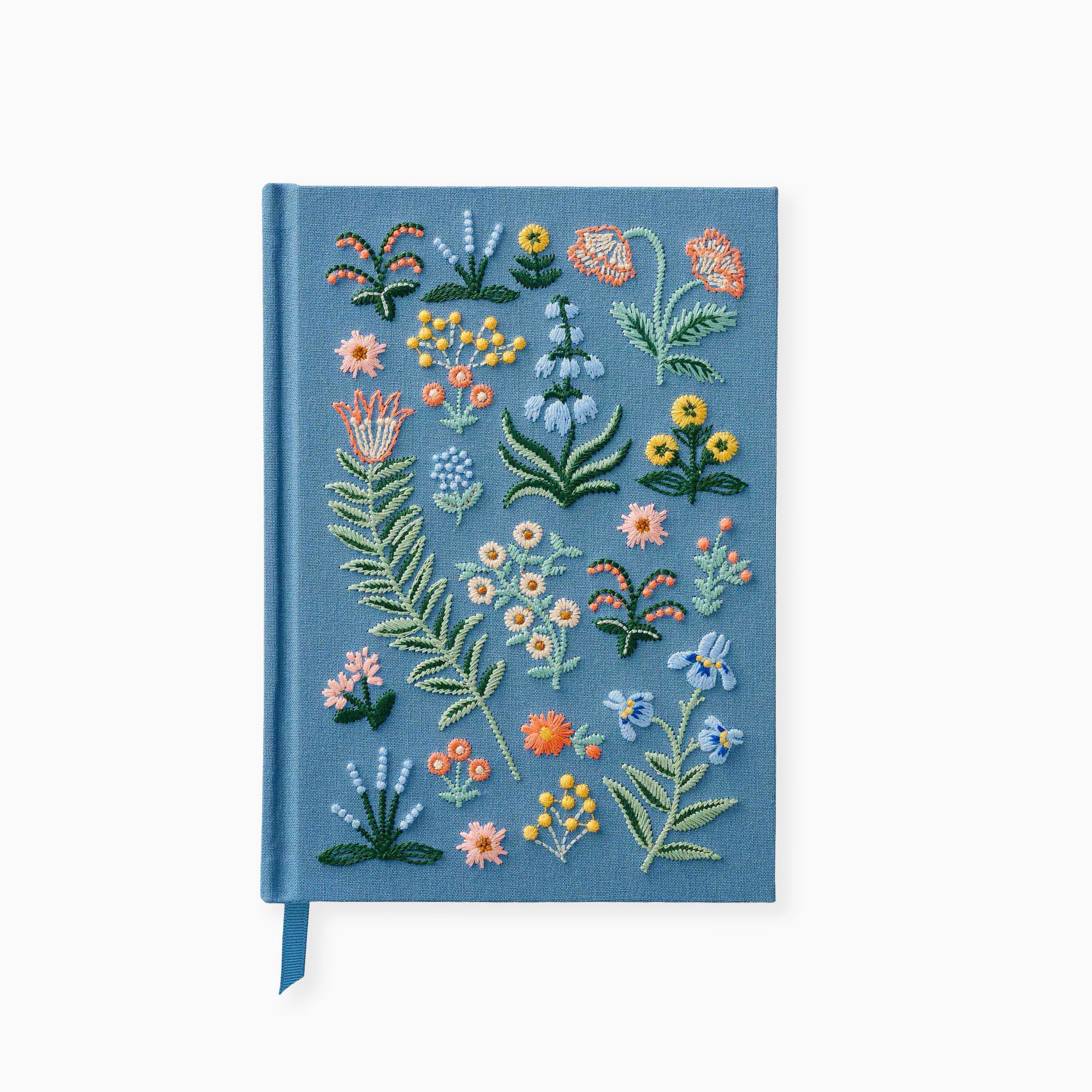 JNE001 - Menagerie Garden Embroidered Journal