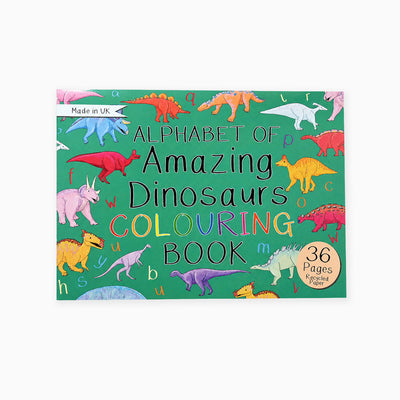 Amazing Dinosaurs Alphabet Colouring Book - Whistlefish