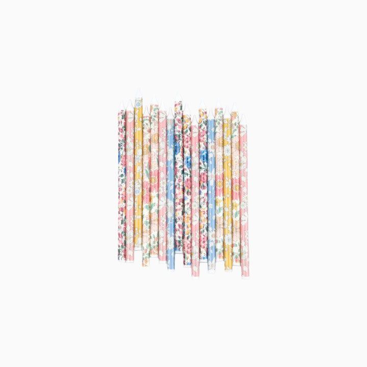 Party Candles-284262 - Mixed Print Party Candles-Meri Meri