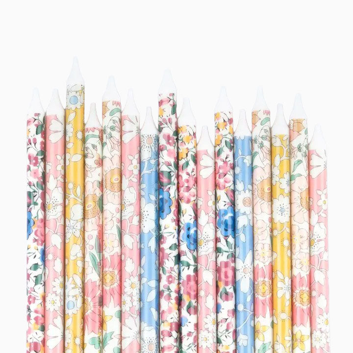 Party Candles-284262 - Mixed Print Party Candles-Meri Meri