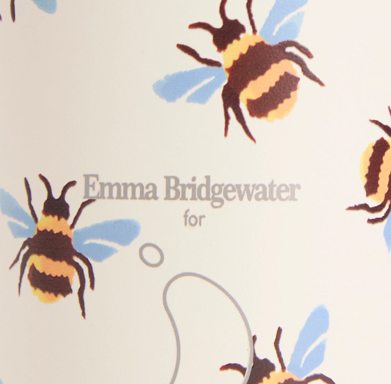 Travel Cup-C340OH90REBBEEBW - Emma Bridgwater Bumblebee Cup-Chilly's