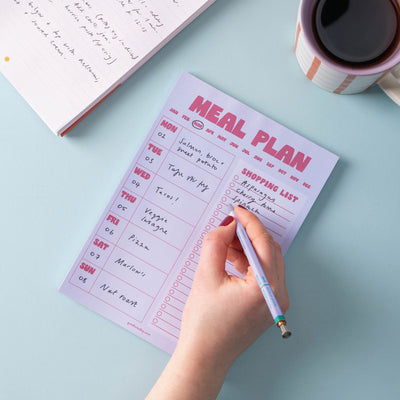 Planner-PAD-MEAL-LAP-A5 - Lilac & Plum Meal Planner-Good Tuesday