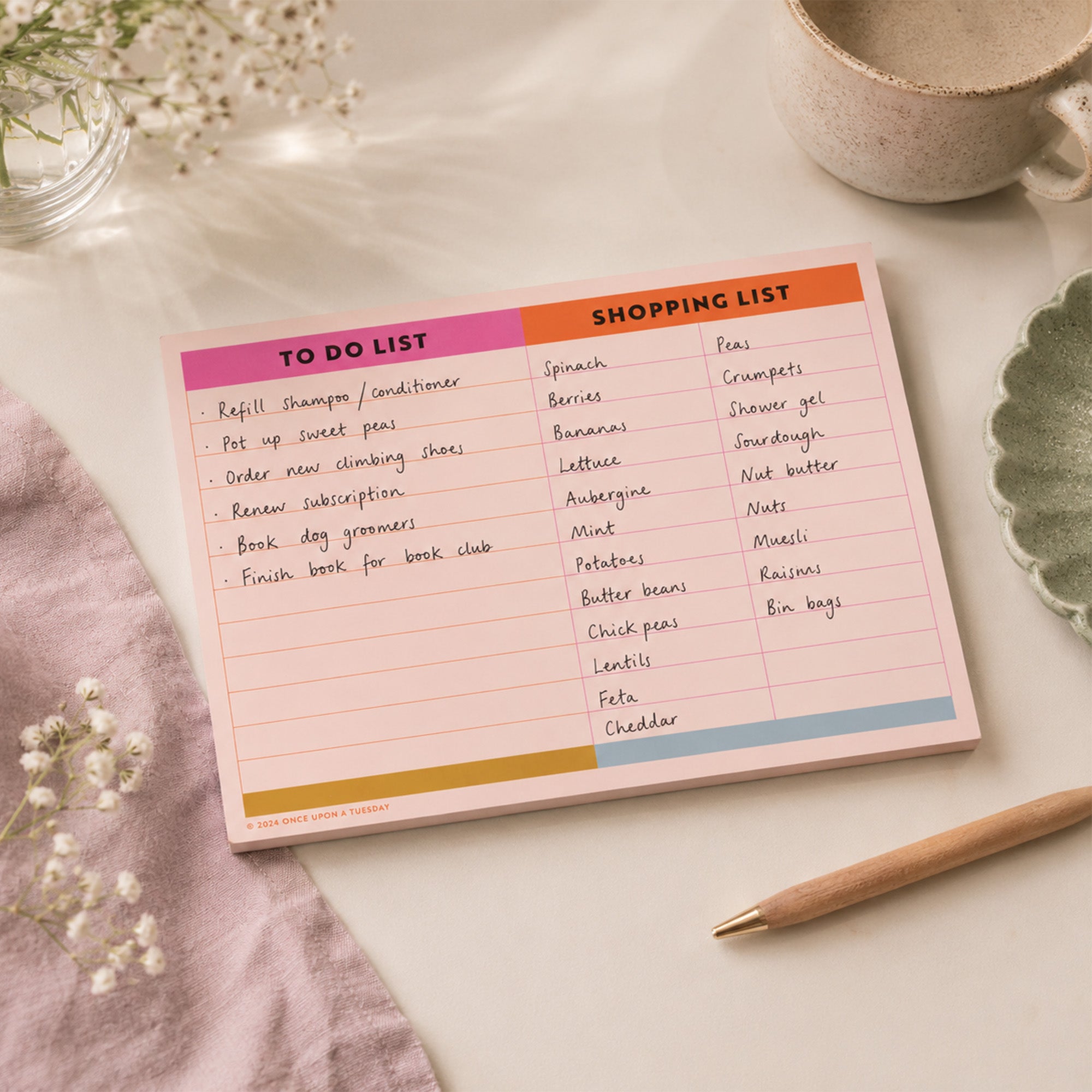 Planner-MFP-WKL-SCL-A4 - Magnetic Shopping List Planner-Good Tuesday