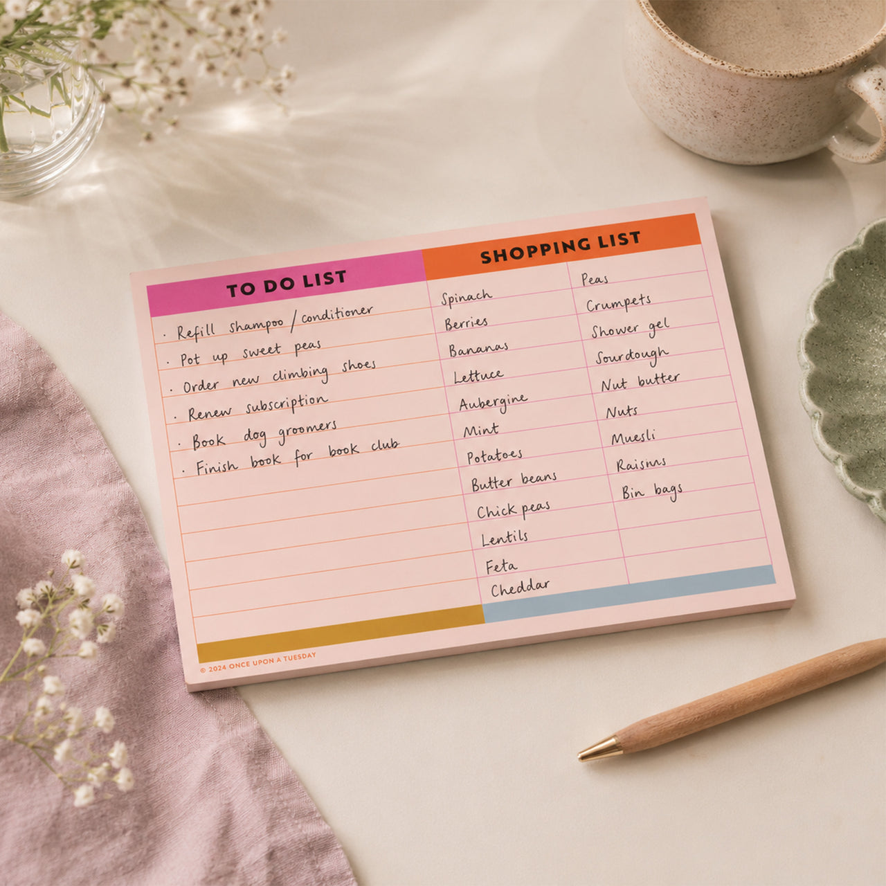 Planner-MFP-WKL-SCL-A4 - Magnetic Shopping List Planner-Good Tuesday