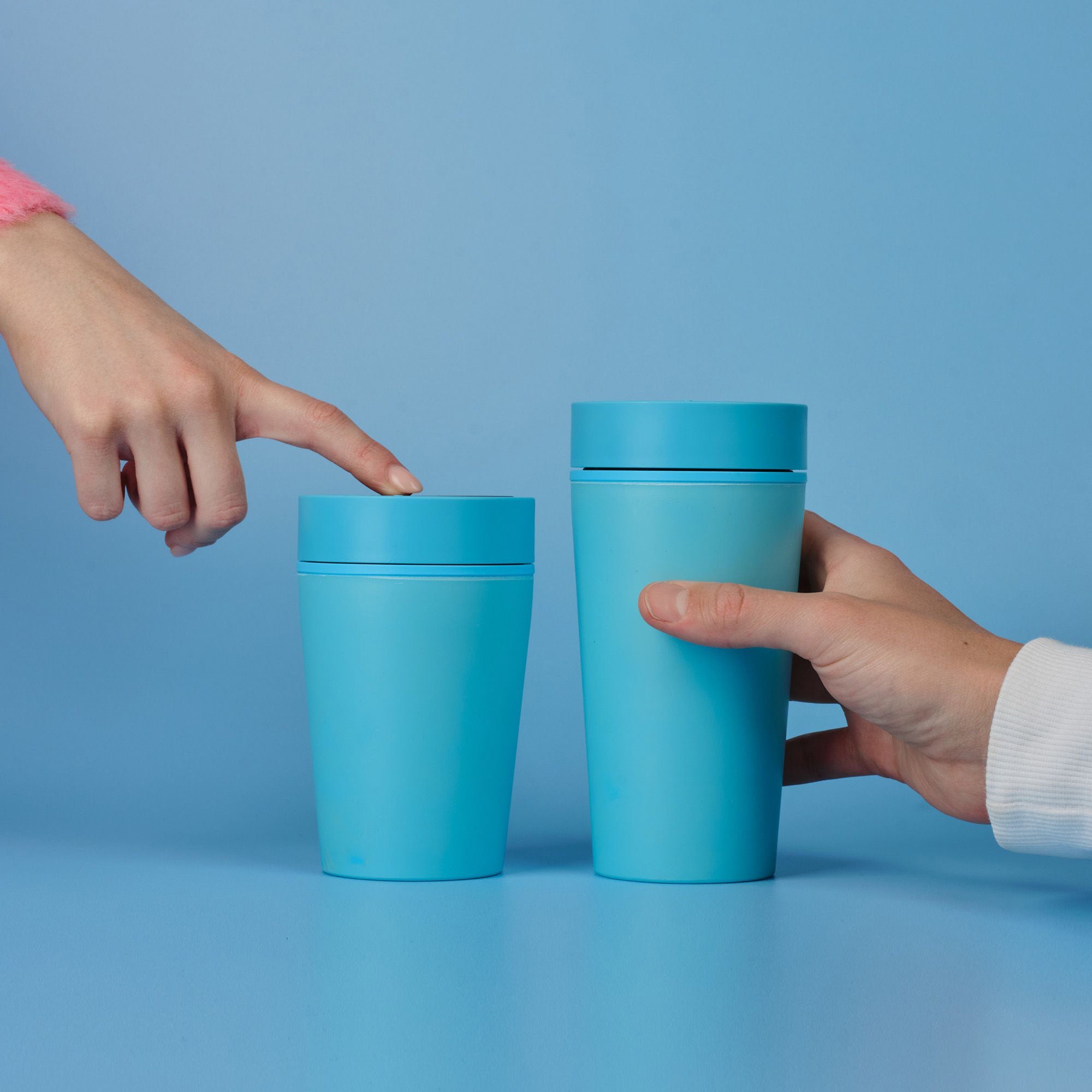 BGC-12OZ-SK-BLUE - Bubblegum Cup 12oz Sky Blue
