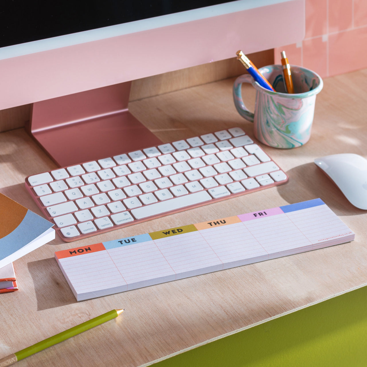 Planner-CG-KEYPAD-300X75 - Colourful Grid Keyboard Pad-Good Tuesday
