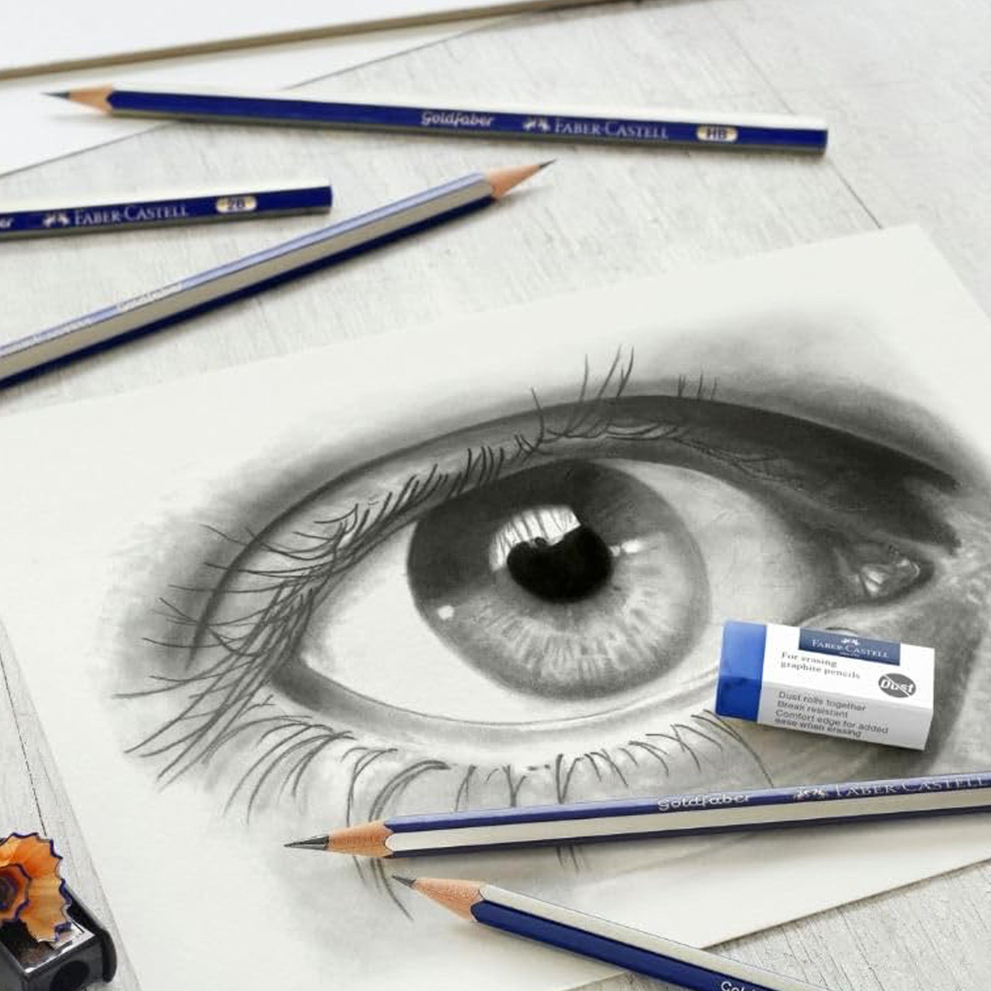 Sketchbook-FC114000 - Faber Castell Graphite Sketch Set-West Design Products UK