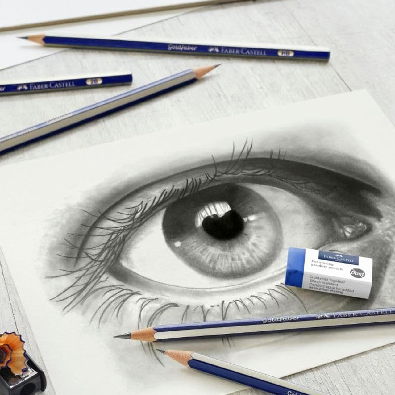 Sketchbook-FC114000 - Faber Castell Graphite Sketch Set-West Design Products UK