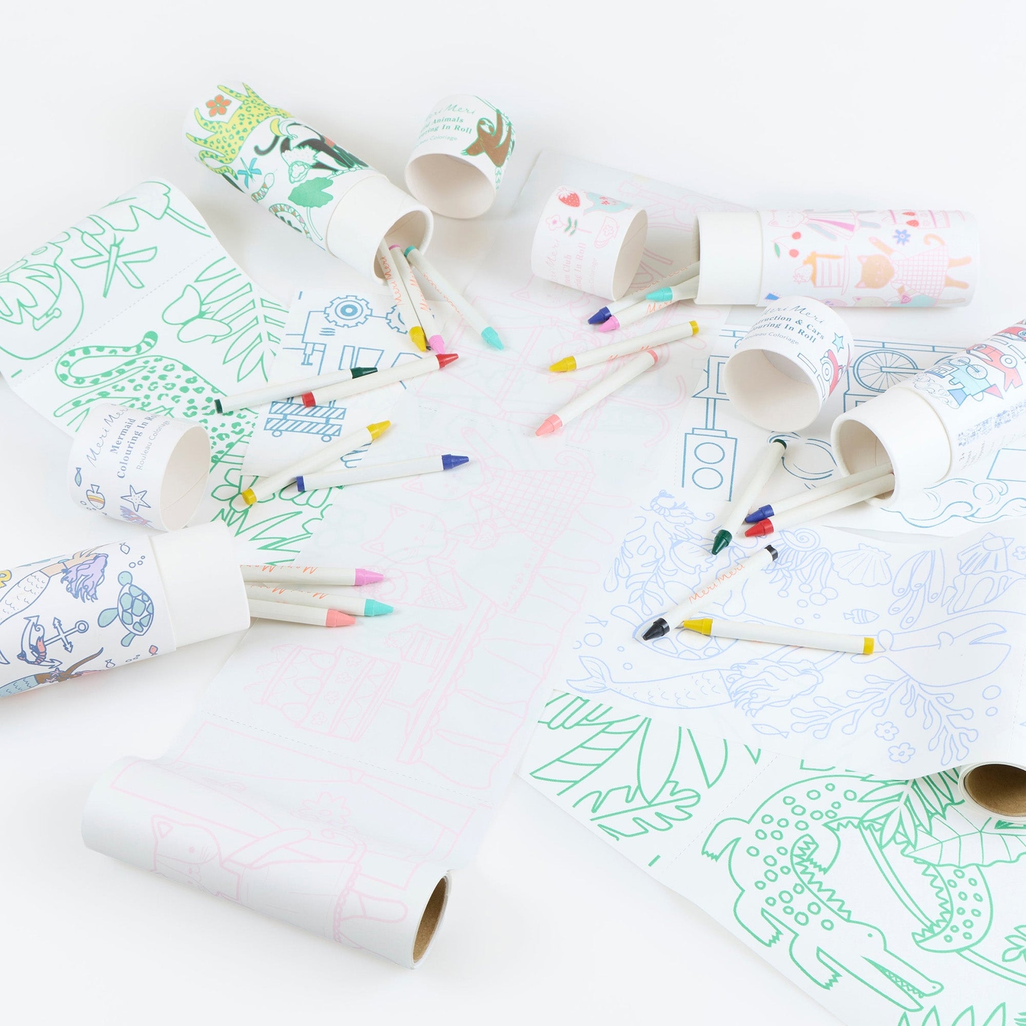 286602 - Mermaid Colouring Roll