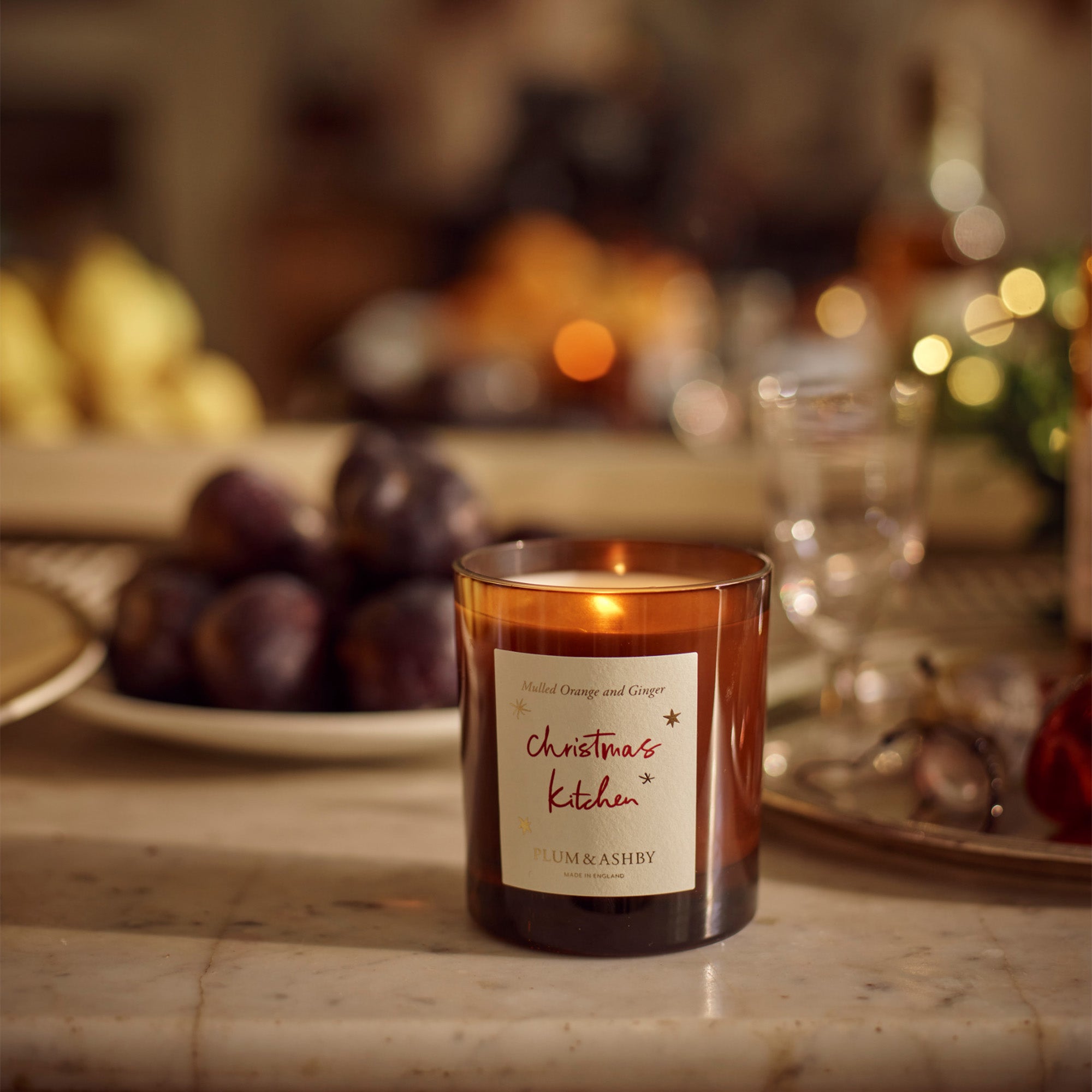 CANDLE-XMASKITCHVOT - Christmas Kitchen Mulled Orange and Ginger Votive