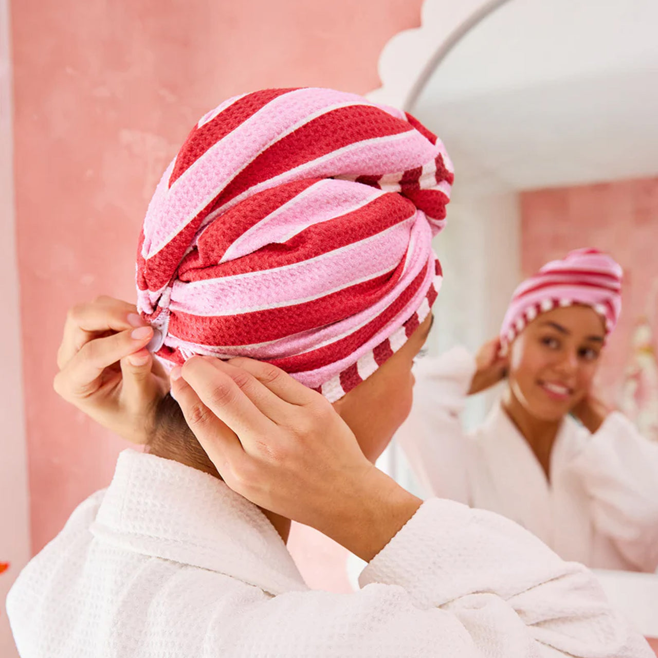 HAIRW-WAF-CHRYBMB - Cherry Bomb Hair Wrap