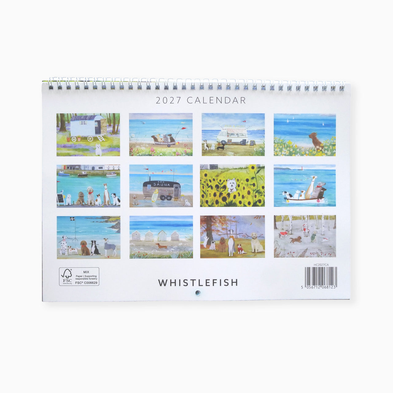 Calendar-HC2027CA - Hannah Cole 2027 Calendar-Hannah Cole