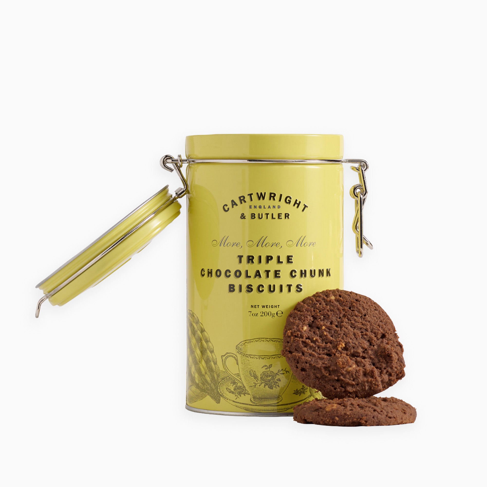 4464 - Triple Chocolate Chunk Biscuits in Tin