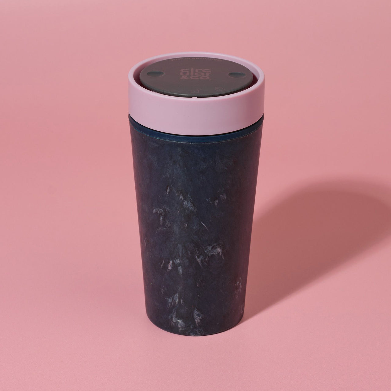 RFC-12OZ-DU-PINK - Recycled Fabric Cup 12oz Pink