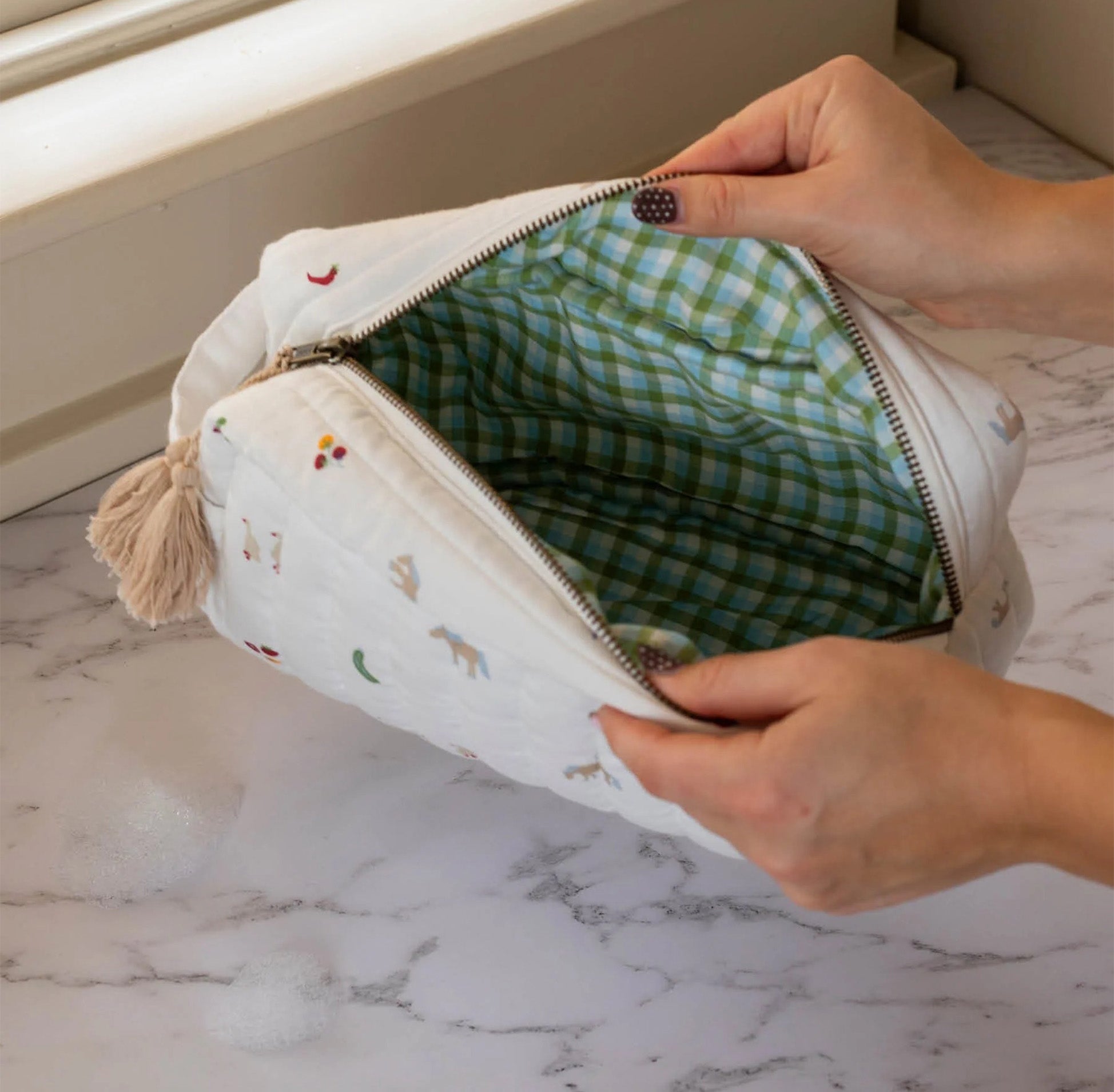 Wash Bag-WBALFA - Little Farm Wash Bag-Avery Row