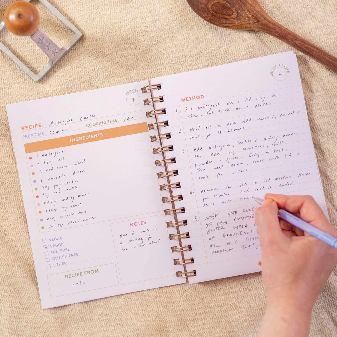 Journal-JRN-RCPE-LOP-A5 - Love of Pasta Recipe Journal-Good Tuesday