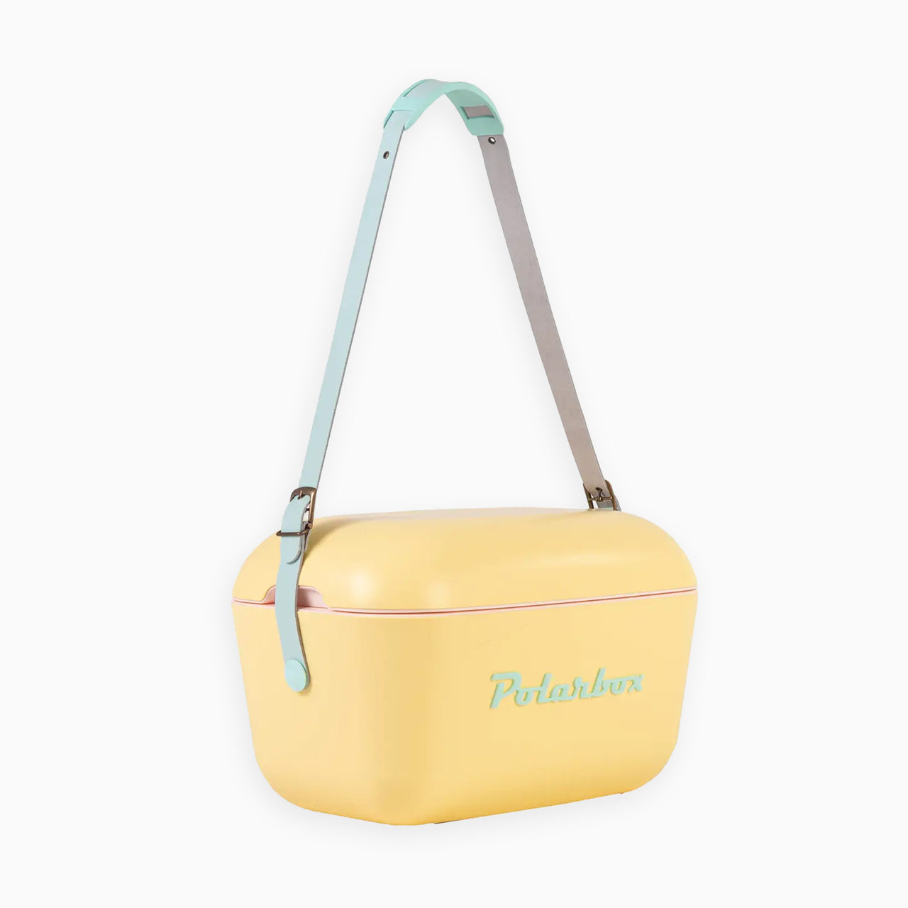 PLB12/A/VPOP - 12L Retro Coolbox Yellow Cyan Pop
