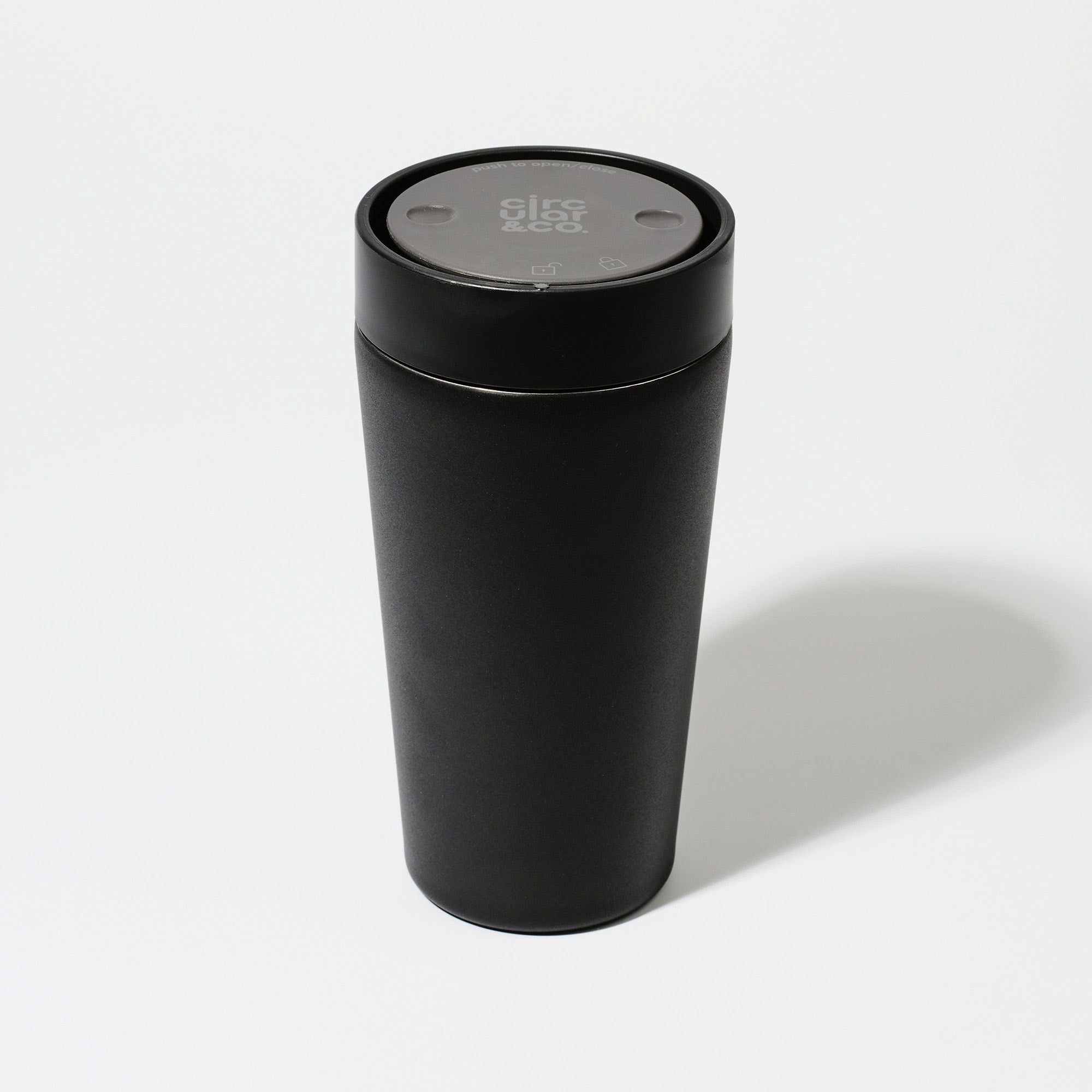 SSC-12OZ-C-IN-BLACK - Recycled Steel Cup Ink Black