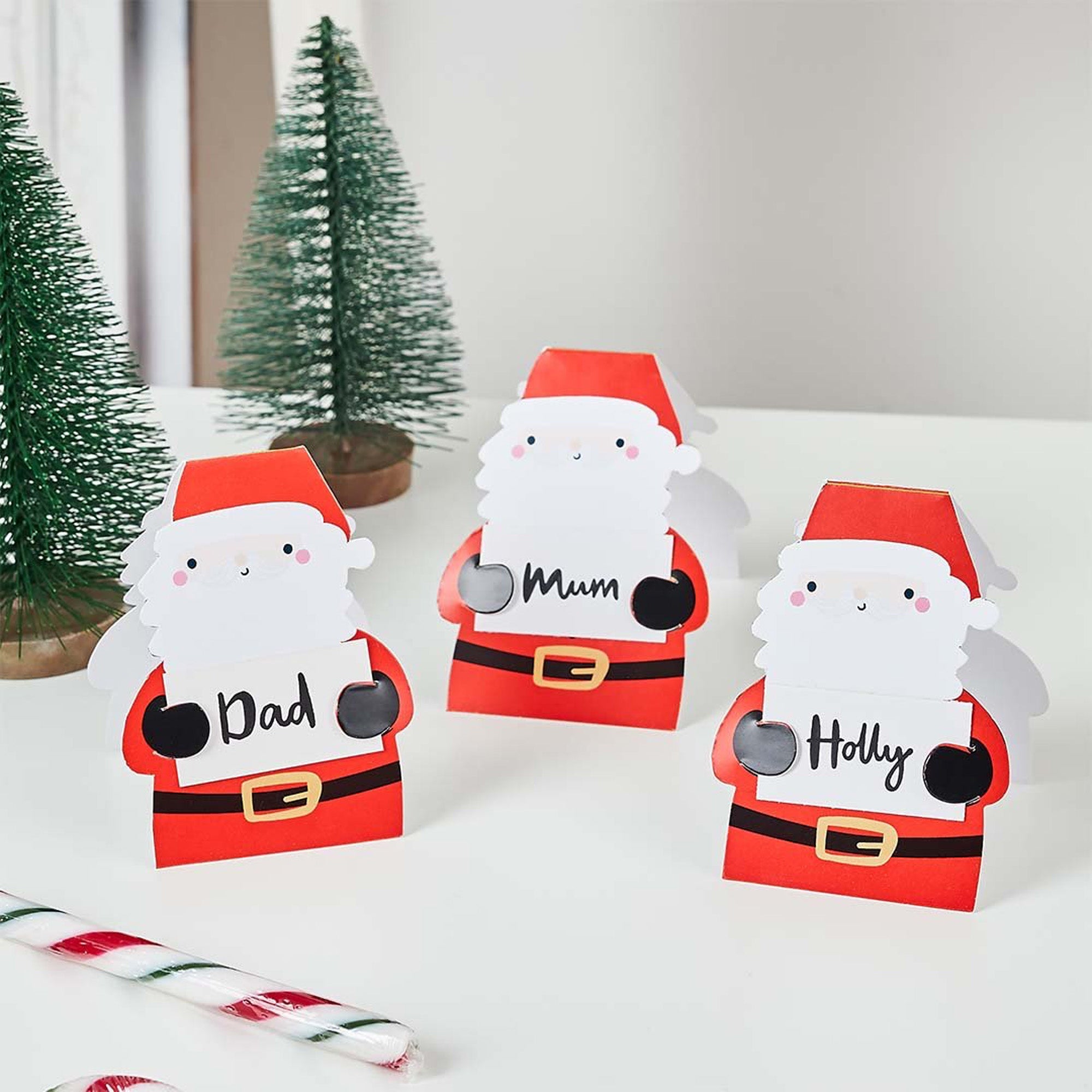 HBMC109 - Santa Place Cards Pack of 10