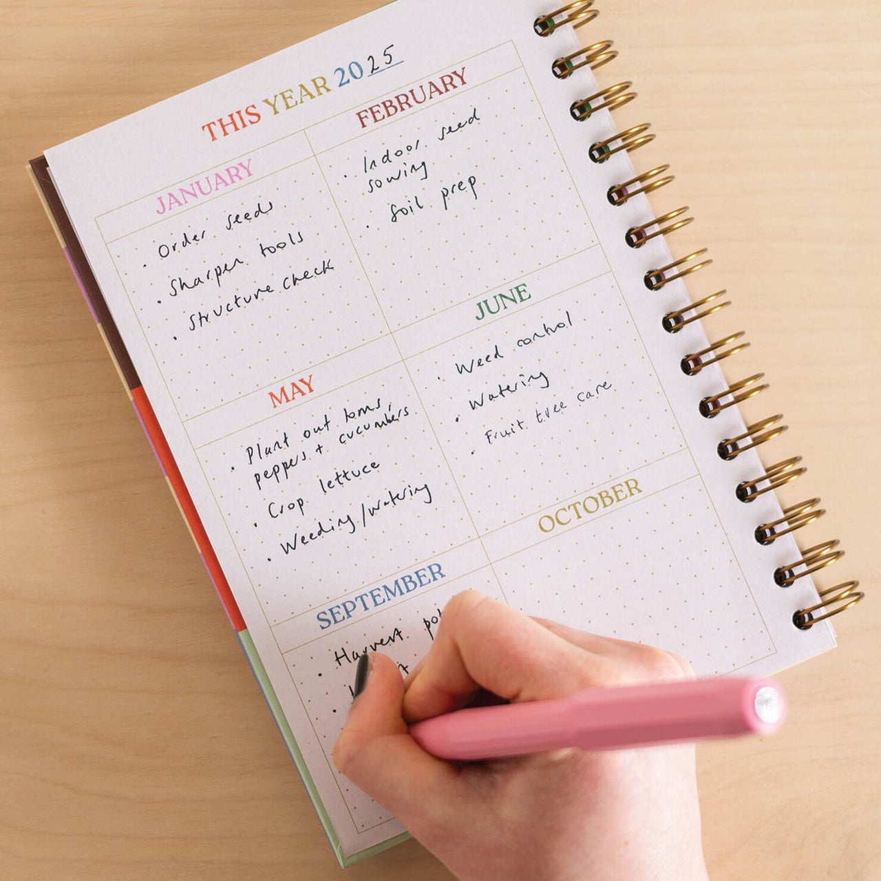 JRN-GARD-IBM-A5 - In Bloom Gardeners Journal