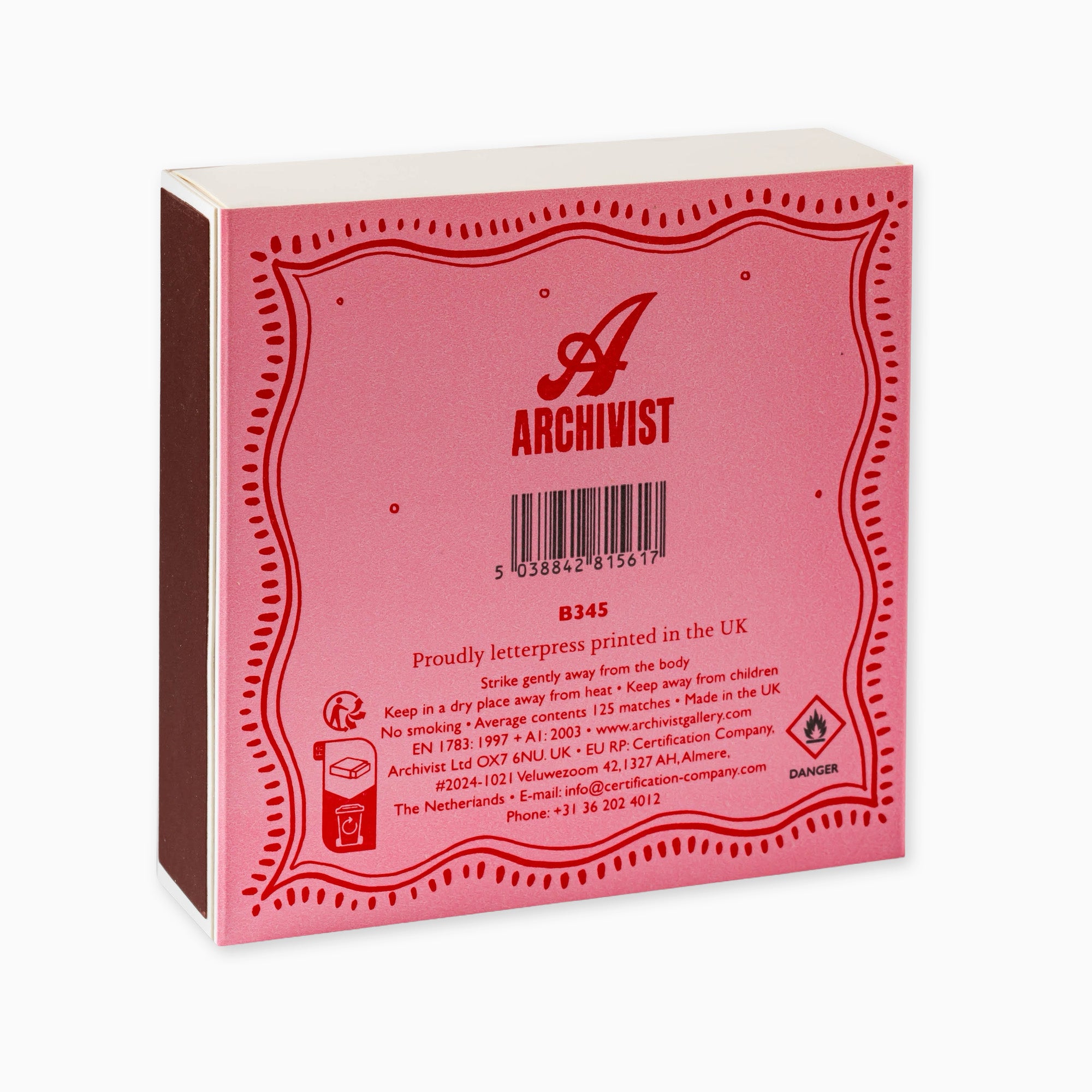 Merry & Bright Christmas Safety Matches - Whistlefish