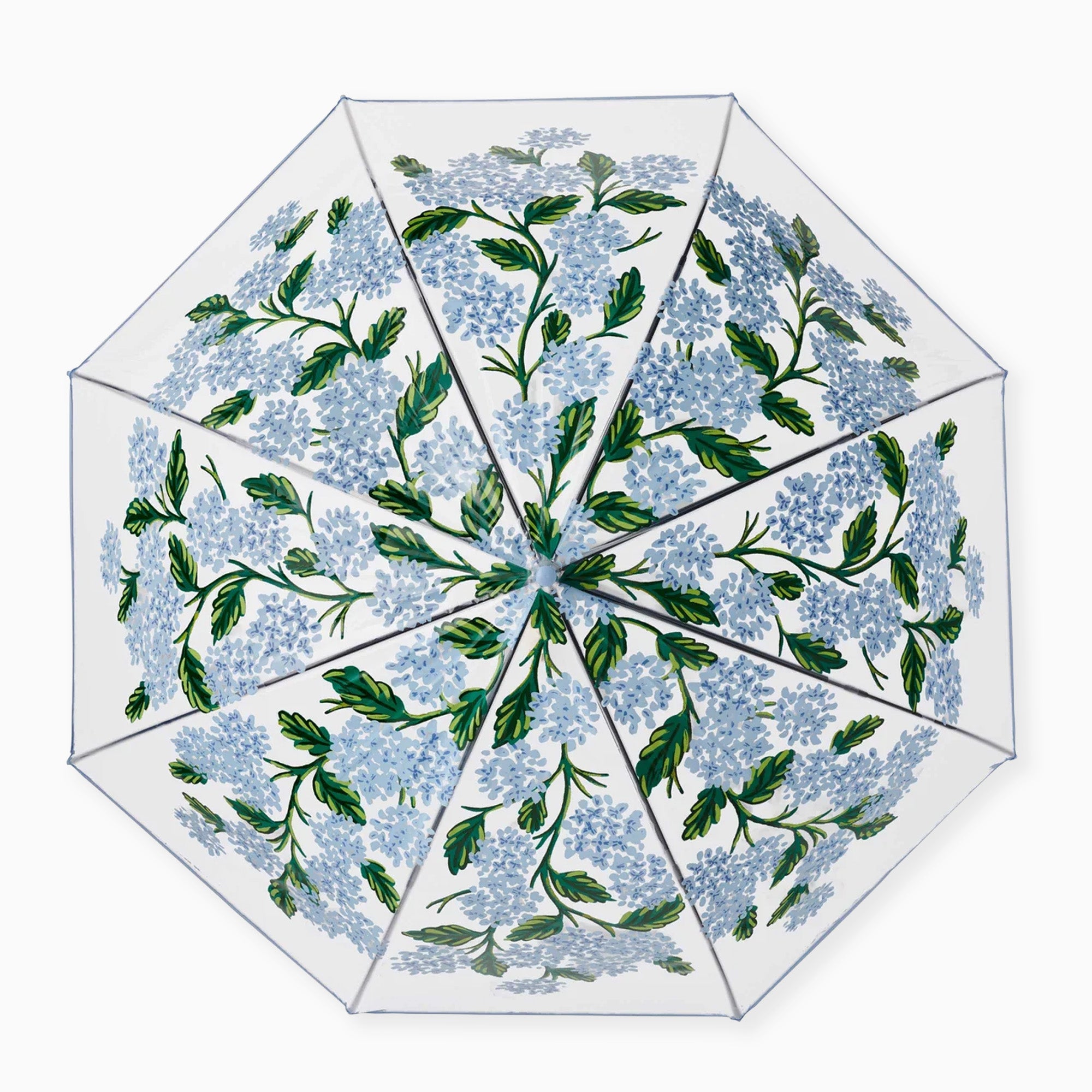 UMB014 - Hydrangea Clear Umbrella