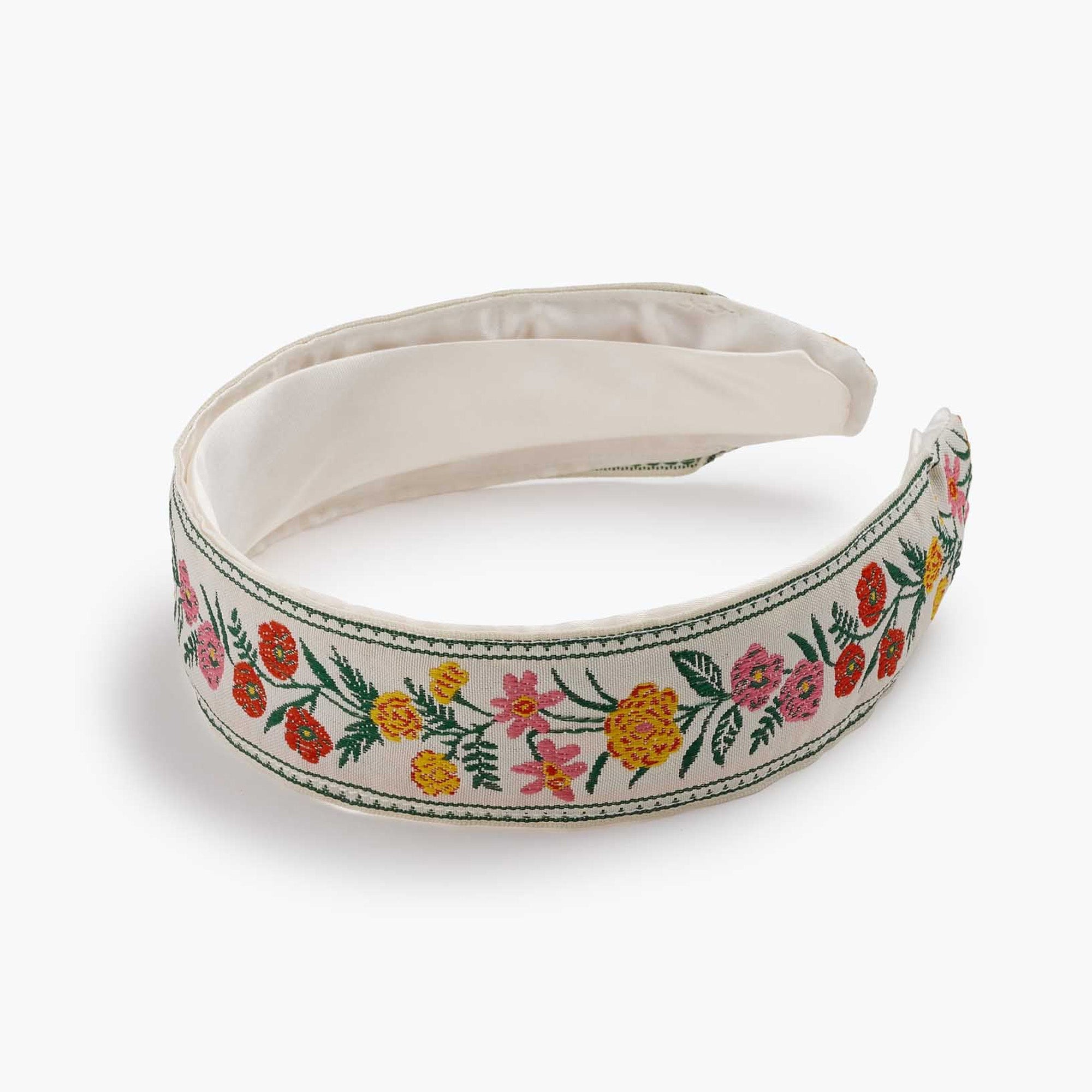 HAH030 - Garden Study Jacquard Ribbon Headband