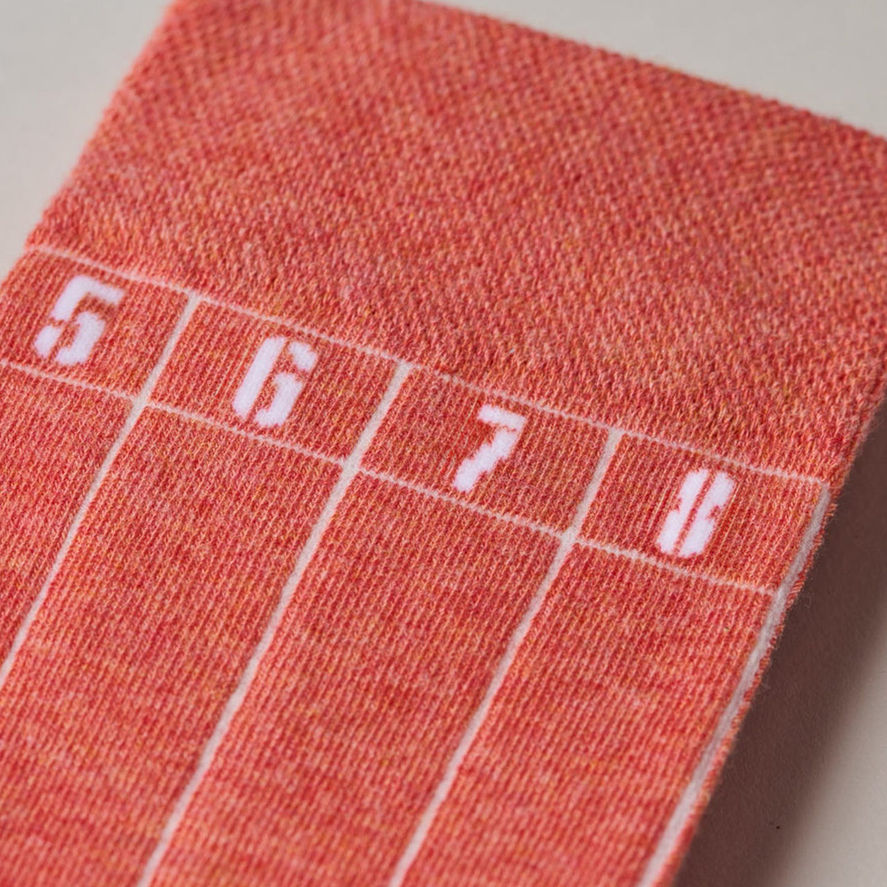 SING-TRAC-RED-712 - The Track Red Socks