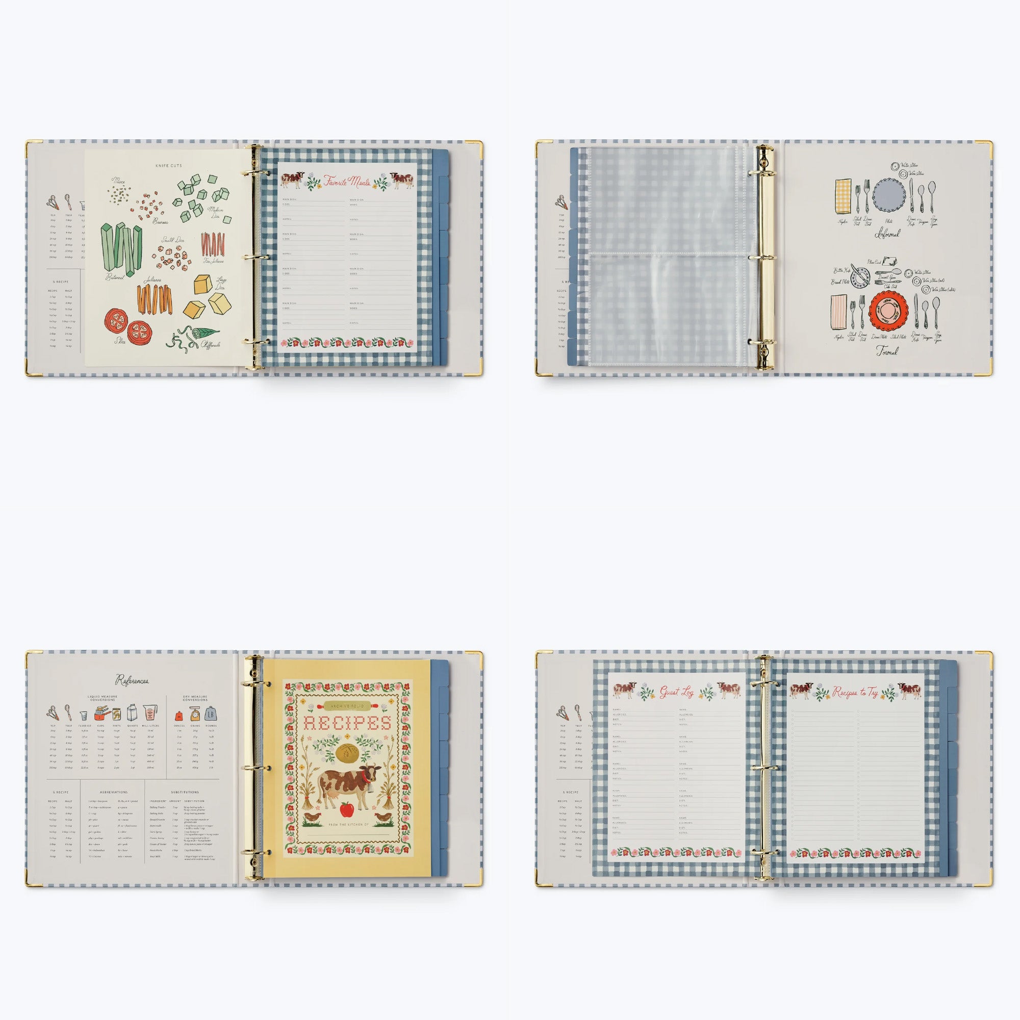BMR004 - Home Sweet Home Recipe Binder
