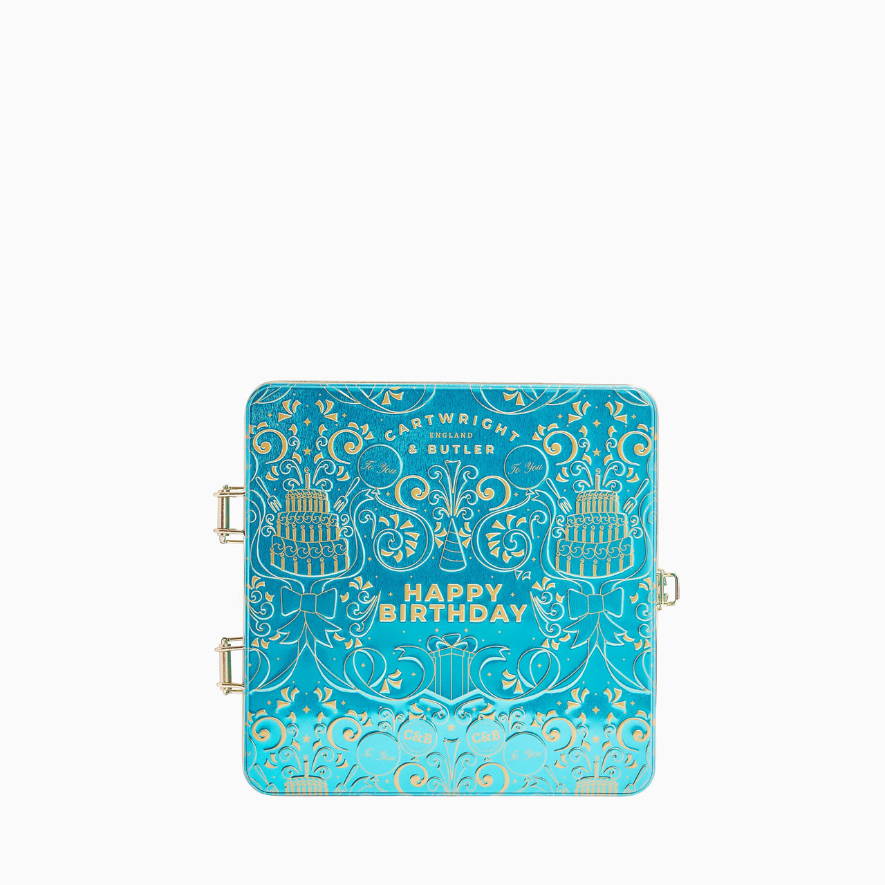 4184 - Happy Birthday Coffee and Cake Gift Tin