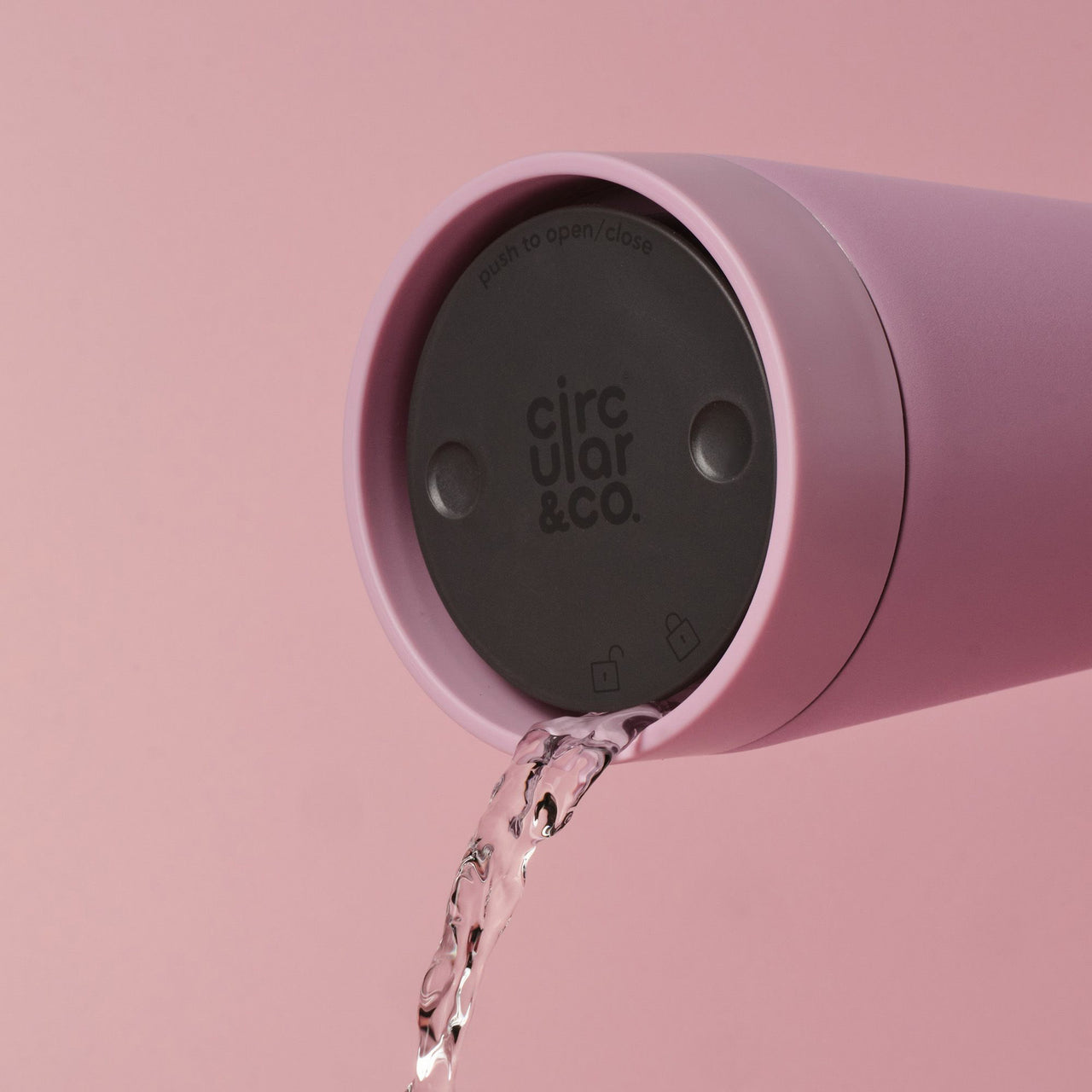 SSC-12OZ-C-DU-PINK - Recycled Steel Cup Dusk Pink