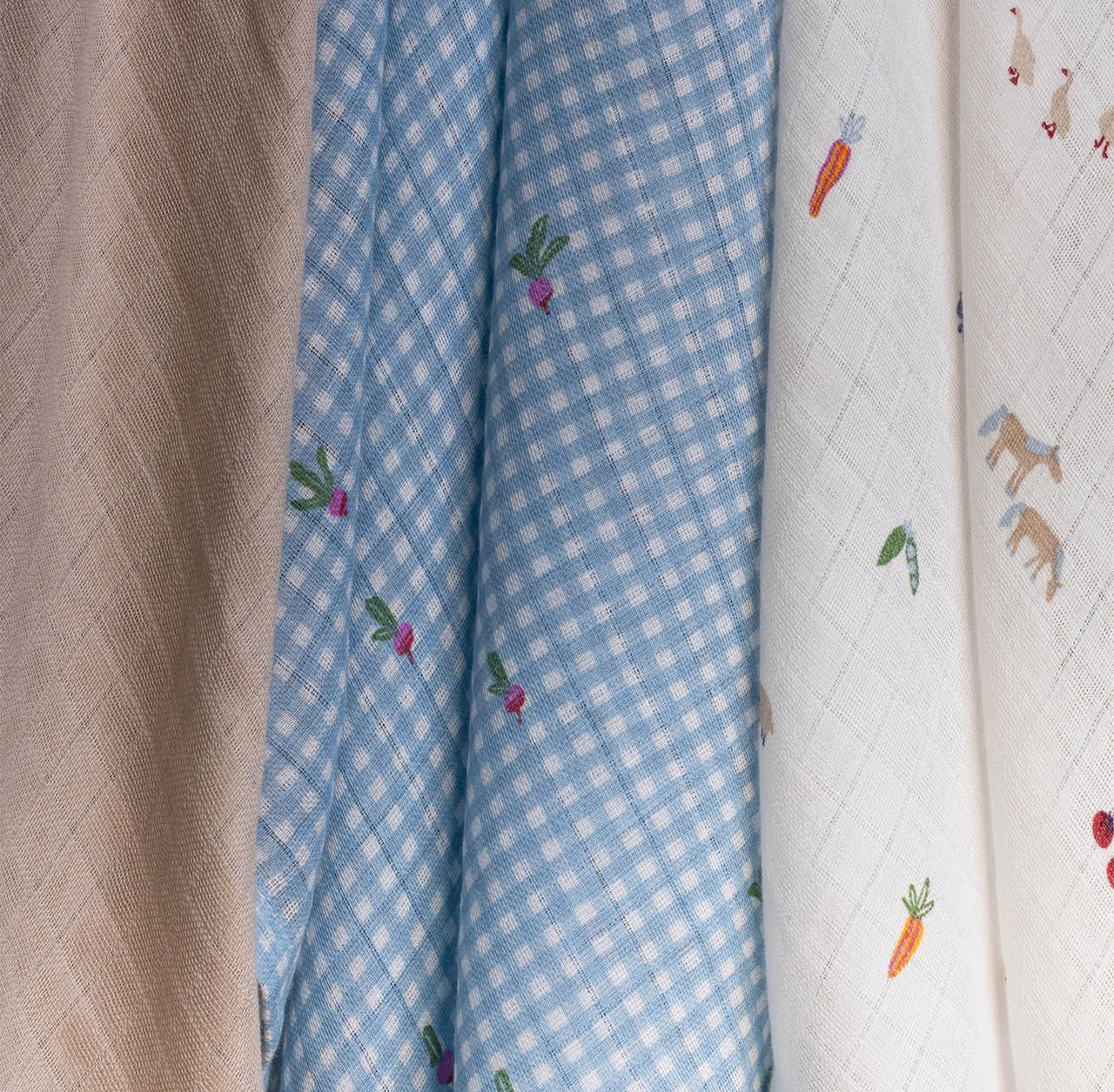 Organic Baby Muslins-MSQLFA - Little Farm Organic Baby Muslins-Avery Row