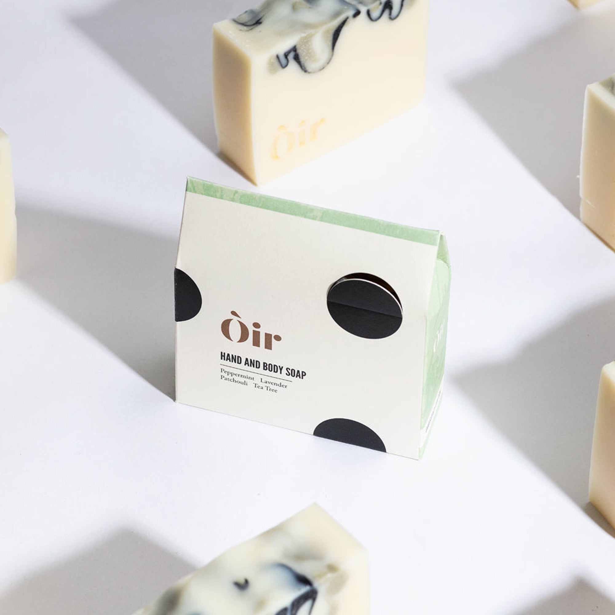 OIRS0002 - Peppermint, Lavender, Patchouli, Tea Tree Soap